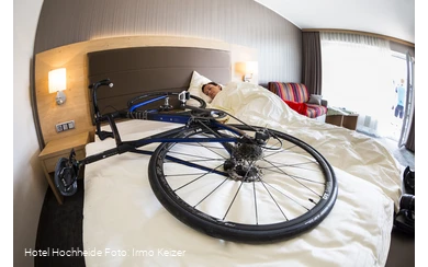 Gut untergebracht in den Bett und Bike Sport Betrieben im Sauerland