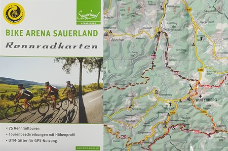 Bike-Arena Sauerland-Rennrad Kartenset