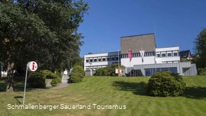 Rathaus Eslohe mit Sitz der Touristiinformation